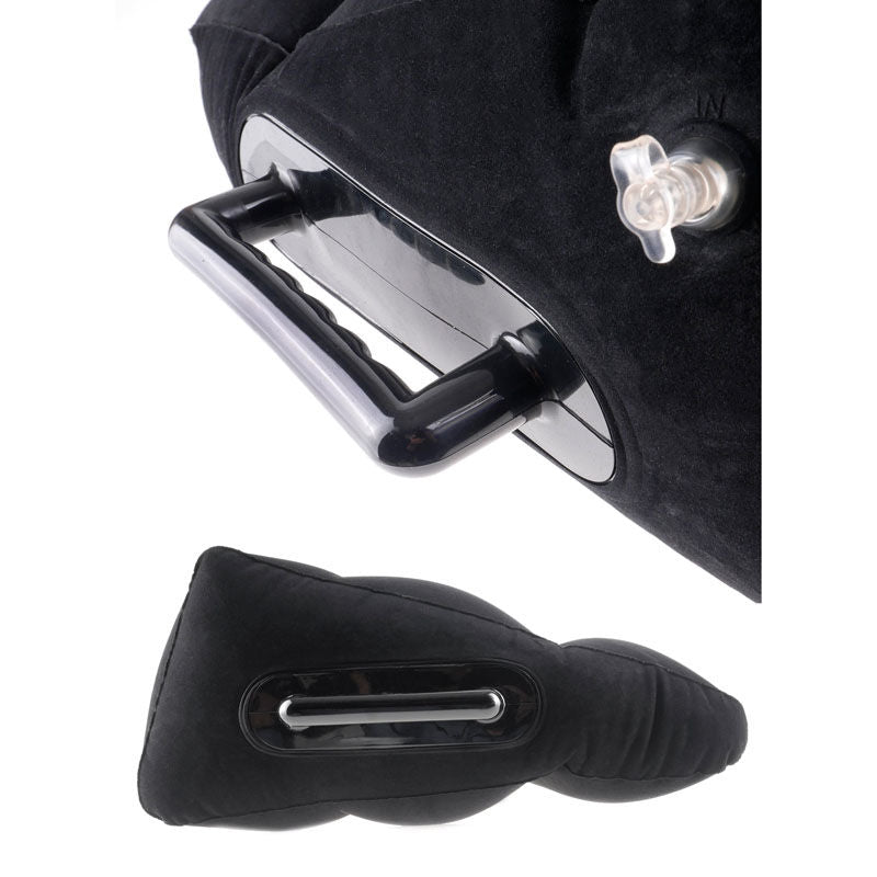 Fetish fantasy series - inflatable position master - Product top view, focus on cushion  | Flirtybay.com.au